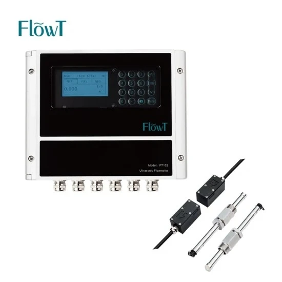 Ultrasonic Flow Meter For BTU Cooling Water Clamp On Type